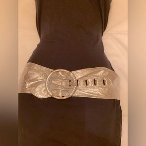 NWT White House Black Market Ladies- Wide Soft leather belt